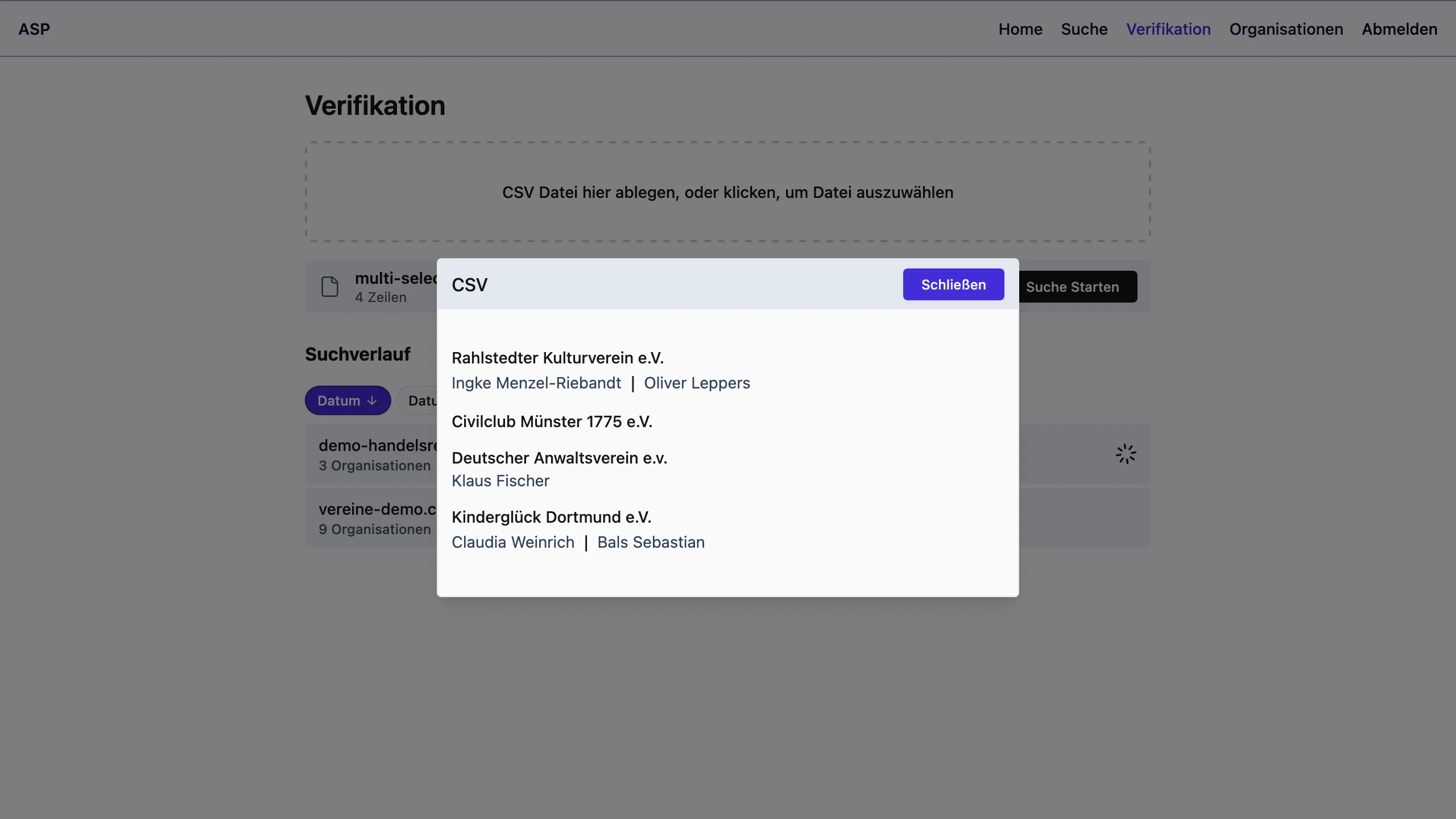 CSV Import